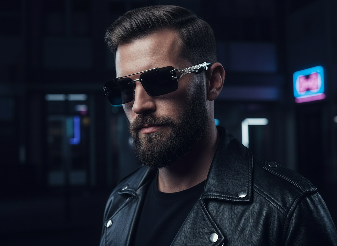 Aureza Bold - Oversized Square Sunglasses