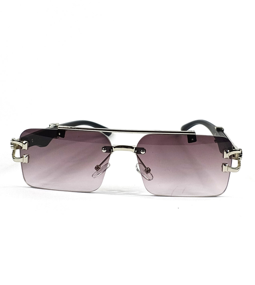 Aureza Bold - Normal Sized Square Sunglasses with Coco Pouch