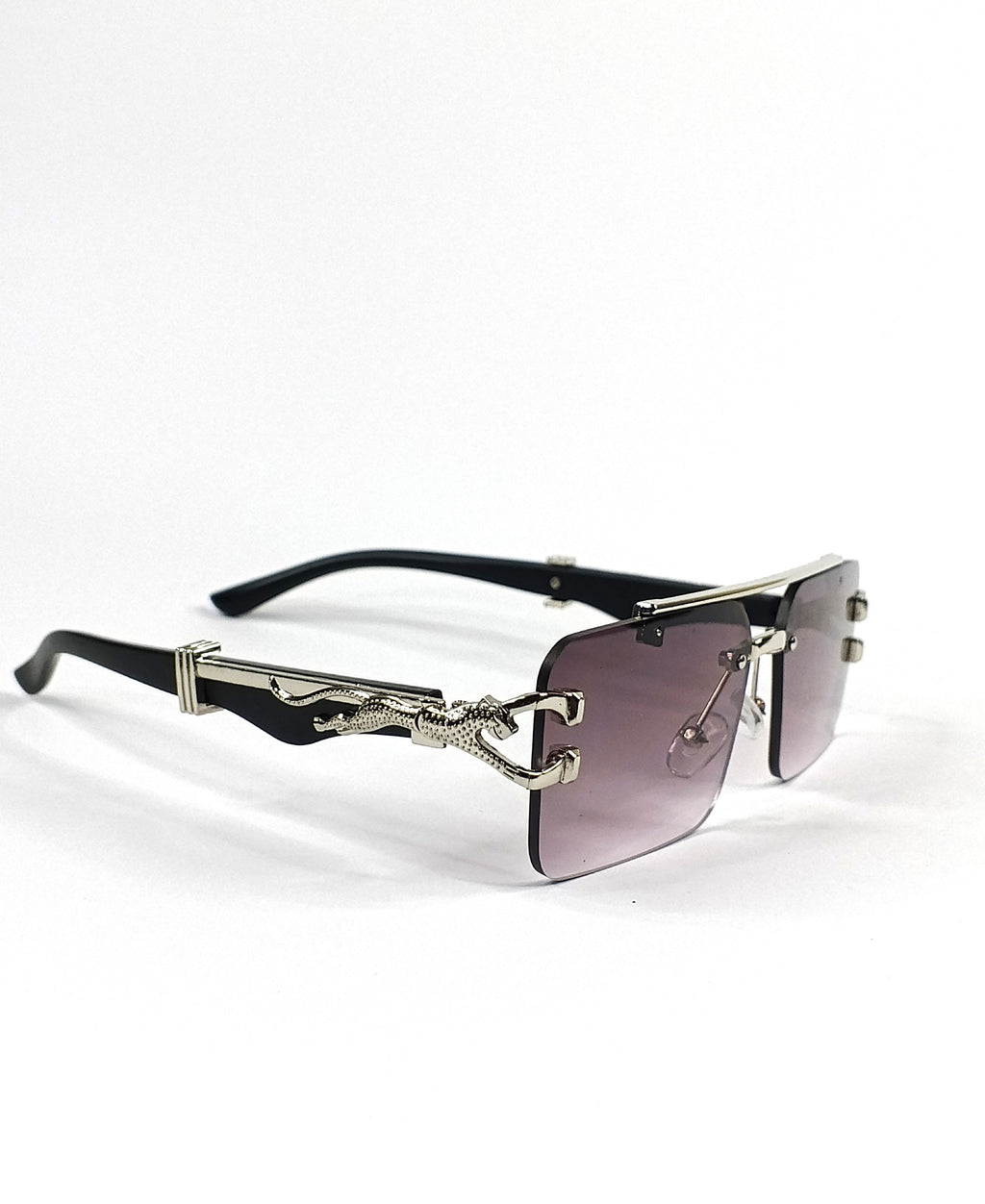 Aureza Bold - Normal Sized Square Sunglasses with Coco Pouch