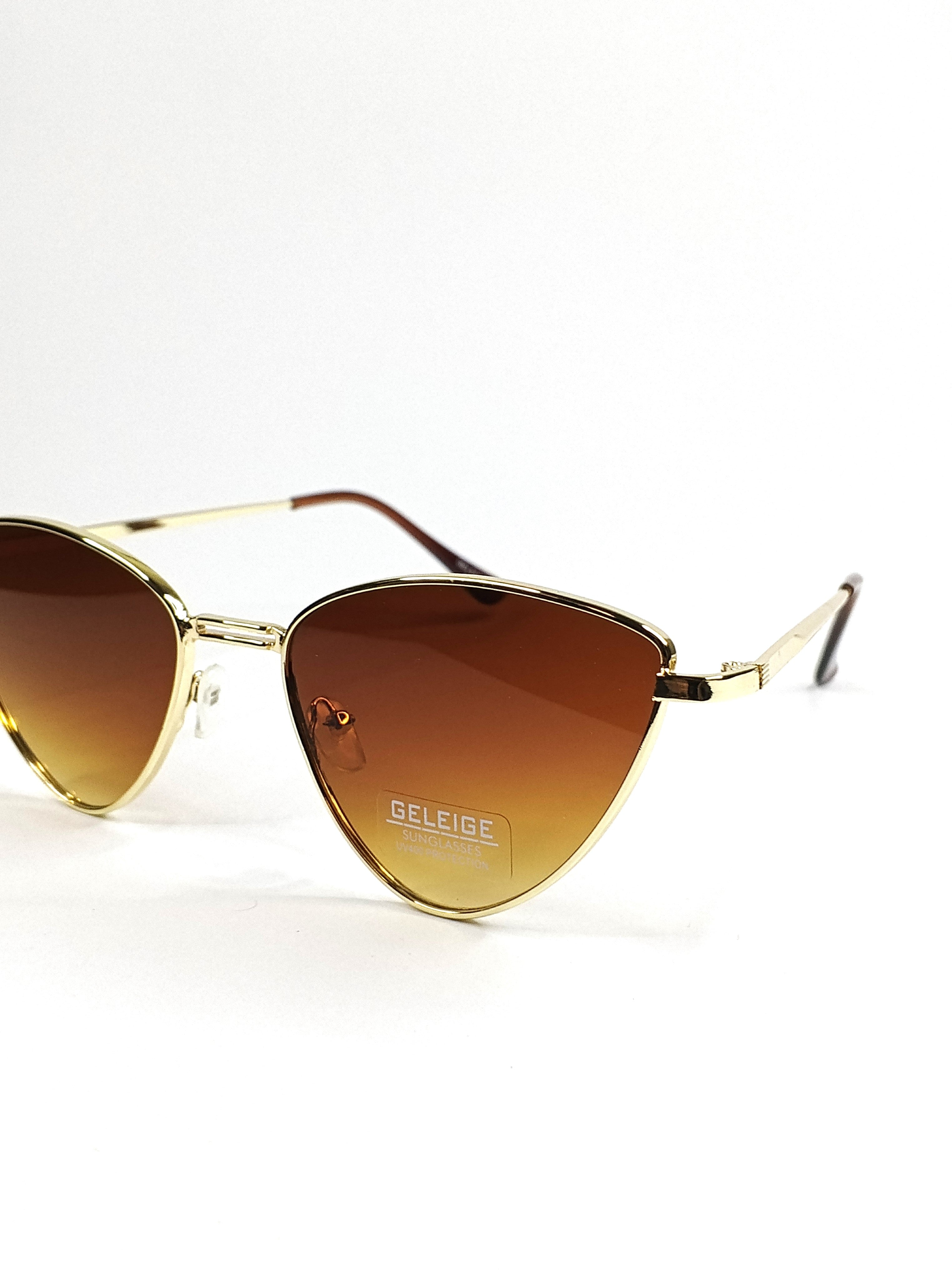 GELEIGE Butterfly Fashion Sunglasses – Women’s UV400 Protection With Pouch